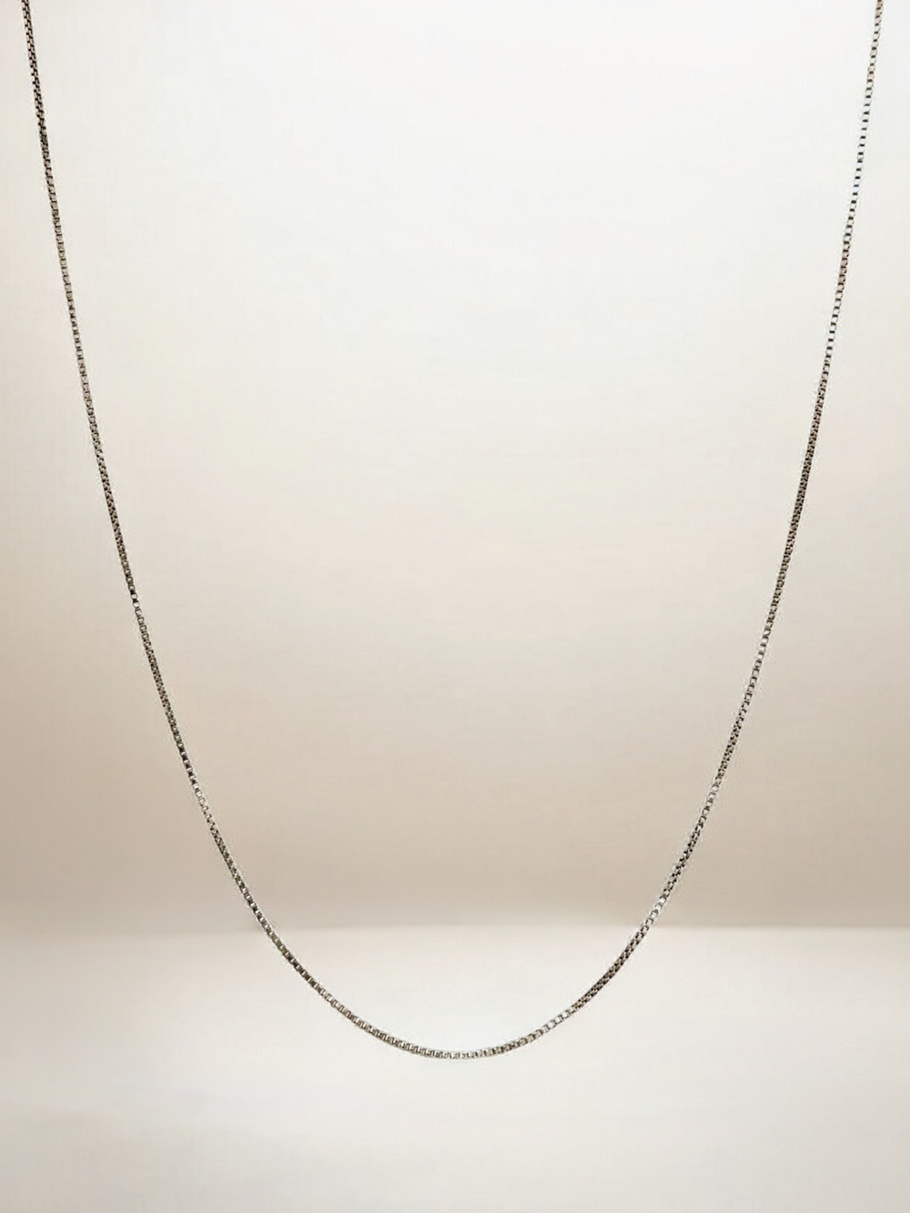 925 sterling silver curb chain necklace